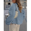 image:imageANRABESS Womens Oversized Sweaters 2026 Long Sleeve Fuzzy Knit Casual Chunky Pullover Sweater Fall Outfits ClothesLake Blue