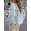 image:imageANRABESS Womens Oversized Sweaters 2026 Long Sleeve Fuzzy Knit Casual Chunky Pullover Sweater Fall Outfits ClothesLight Blue