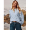 image:imageANRABESS Womens Oversized Sweaters 2026 Long Sleeve Fuzzy Knit Casual Chunky Pullover Sweater Fall Outfits ClothesLight Blue