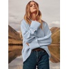 image:imageANRABESS Womens Oversized Sweaters 2026 Long Sleeve Fuzzy Knit Casual Chunky Pullover Sweater Fall Outfits ClothesLight Blue