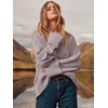image:imageANRABESS Womens Oversized Sweaters 2026 Long Sleeve Fuzzy Knit Casual Chunky Pullover Sweater Fall Outfits ClothesLight Purple