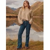 image:imageANRABESS Womens Oversized Sweaters 2026 Long Sleeve Fuzzy Knit Casual Chunky Pullover Sweater Fall Outfits ClothesLight Yellow