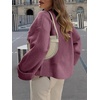 image:imageANRABESS Womens Oversized Sweaters 2026 Long Sleeve Fuzzy Knit Casual Chunky Pullover Sweater Fall Outfits ClothesMauve Pink