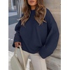 image:imageANRABESS Womens Oversized Sweaters 2026 Long Sleeve Fuzzy Knit Casual Chunky Pullover Sweater Fall Outfits ClothesNavy Blue