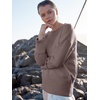 image:imageANRABESS Womens Oversized Sweaters 2026 Long Sleeve Fuzzy Knit Casual Chunky Pullover Sweater Fall Outfits ClothesNutmeg