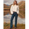 image:imageANRABESS Womens Oversized Sweaters 2026 Long Sleeve Fuzzy Knit Casual Chunky Pullover Sweater Fall Outfits ClothesParchment