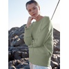 image:imageANRABESS Womens Oversized Sweaters 2026 Long Sleeve Fuzzy Knit Casual Chunky Pullover Sweater Fall Outfits ClothesSage Green