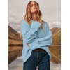 image:imageANRABESS Womens Oversized Sweaters 2026 Long Sleeve Fuzzy Knit Casual Chunky Pullover Sweater Fall Outfits ClothesSky Blue