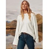 image:imageANRABESS Womens Oversized Sweaters 2026 Long Sleeve Fuzzy Knit Casual Chunky Pullover Sweater Fall Outfits ClothesWhite