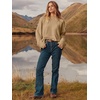 image:imageANRABESS Womens Oversized Sweaters 2026 Long Sleeve Fuzzy Knit Casual Chunky Pullover Sweater Fall Outfits ClothesYellow Brown