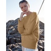 image:imageANRABESS Womens Oversized Sweaters 2026 Long Sleeve Fuzzy Knit Casual Chunky Pullover Sweater Fall Outfits ClothesYellow Brown