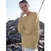 image:imageANRABESS Womens Oversized Sweaters 2026 Long Sleeve Fuzzy Knit Casual Chunky Pullover Sweater Fall Outfits ClothesYellow Tan