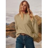 image:imageANRABESS Womens Oversized Sweaters 2026 Long Sleeve Fuzzy Knit Casual Chunky Pullover Sweater Fall Outfits ClothesYellow Tan