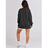 image:imageANRABESS Womens Oversized Sweatshirts Crew Neck Long Sleeve Shirts Casual Loose Slit 2026 Fall Outfits Y2K Teen Girls ClothesBlack
