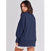 image:imageANRABESS Womens Oversized Sweatshirts Crew Neck Long Sleeve Shirts Casual Loose Slit 2026 Fall Outfits Y2K Teen Girls ClothesNavy Blue