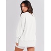 image:imageANRABESS Womens Oversized Sweatshirts Crew Neck Long Sleeve Shirts Casual Loose Slit 2026 Fall Outfits Y2K Teen Girls ClothesWhite