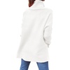 image:imageANRABESS Womens Oversized Turtleneck Batwing Sleeve Spilt Casual Loose Knit Tunic Pullover Sweater Tops 2026 Fall OutfitsWhite