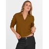 image:imageANRABESS Womens Polo V Neck Long Sleeve Sweaters Lightweight Dressy Casual Business Basic Knit Pullover Top 2026 Fall Outfits Royal Blue XLarge