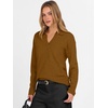 image:imageANRABESS Womens Polo V Neck Long Sleeve Sweaters Lightweight Dressy Casual Business Basic Knit Pullover Top 2026 Fall Outfits Royal Blue XLarge