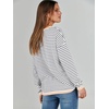 image:imageANRABESS Womens Striped Sweaters Long Sleeve Top Crewneck Color Block Casual Loose Knitted Pullover Shirts 2026 Fall OutfitsGrey White Apricot