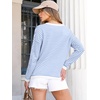 image:imageANRABESS Womens Striped Sweaters Long Sleeve Top Crewneck Color Block Casual Loose Knitted Pullover Shirts 2026 Fall OutfitsWhite Blue