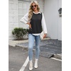 image:imageANRABESS Womens Sweater Vest Summer Sleeveless Crewneck Ribbed Knit Side Button Loose Pullover Tank Tops 2026 Fall OutfitsBlack