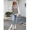 image:imageANRABESS Womens Sweater Vest Summer Sleeveless Crewneck Ribbed Knit Side Button Loose Pullover Tank Tops 2026 Fall OutfitsGray