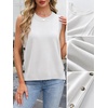 image:imageANRABESS Womens Sweater Vest Summer Sleeveless Crewneck Ribbed Knit Side Button Loose Pullover Tank Tops 2026 Fall OutfitsWhite