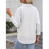 image:imageANRABESS Womens Sweater Vest Summer Sleeveless Crewneck Ribbed Knit Side Button Loose Pullover Tank Tops 2026 Fall OutfitsWhite