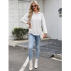 image:imageANRABESS Womens Sweater Vest Summer Sleeveless Crewneck Ribbed Knit Side Button Loose Pullover Tank Tops 2026 Fall OutfitsWhite