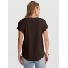image:imageANRABESS Womens T Shirts Pleated amp Short Sleeve Summer Tops Business Casual Dressy Blouses 2026 Cute Fashion ClothesBrown