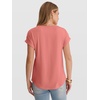 image:imageANRABESS Womens T Shirts Pleated amp Short Sleeve Summer Tops Business Casual Dressy Blouses 2026 Cute Fashion ClothesCoral Pink