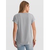 image:imageANRABESS Womens T Shirts Pleated amp Short Sleeve Summer Tops Business Casual Dressy Blouses 2026 Cute Fashion ClothesGrey