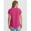 image:imageANRABESS Womens T Shirts Pleated amp Short Sleeve Summer Tops Business Casual Dressy Blouses 2026 Cute Fashion ClothesHot Pink