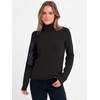 image:imageANRABESS Womens Turtleneck Long Sleeve Sweater Tops Casual Soft Knit Fit Lightweight Basic Pullover 2026 Fall Work OutfitsBlack