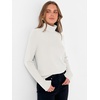 image:imageANRABESS Womens Turtleneck Long Sleeve Sweater Tops Casual Soft Knit Fit Lightweight Basic Pullover 2026 Fall Work OutfitsCream White