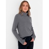 image:imageANRABESS Womens Turtleneck Long Sleeve Sweater Tops Casual Soft Knit Fit Lightweight Basic Pullover 2026 Fall Work OutfitsDeep Grey