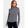 image:imageANRABESS Womens Turtleneck Long Sleeve Sweater Tops Casual Soft Knit Fit Lightweight Basic Pullover 2026 Fall Work OutfitsDeep Grey