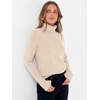 image:imageANRABESS Womens Turtleneck Long Sleeve Sweater Tops Casual Soft Knit Fit Lightweight Basic Pullover 2026 Fall Work OutfitsParchment