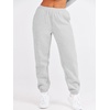 image:imageANRABESS Womens Two Piece Outfits Sweatsuit Lounge Set Long Sleeve Crewneck Sweatshirt Jogger Pants Tracksuit 2026 Fall SetsGrey