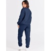 image:imageANRABESS Womens Two Piece Outfits Sweatsuit Lounge Set Long Sleeve Crewneck Sweatshirt Jogger Pants Tracksuit 2026 Fall SetsNavy Blue
