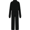 image:imageWomen 2 Piece Outfits Sweatsuit Set 2023 Fall Oversized Half Zip Sweatshirt Wide Leg Sweatpant Lounge Set Tracksuits