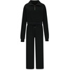 image:imageWomen 2 Piece Outfits Sweatsuit Set 2023 Fall Oversized Half Zip Sweatshirt Wide Leg Sweatpant Lounge Set Tracksuits