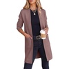 image:imageANRABESS Cardigan Sweater for Women Casual 2026 Fall Fashion Coat Long Sleeve Open Front Knit Coatigan OutwearNutmeg
