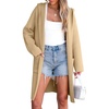 image:imageANRABESS Womens Cardigan Sweater Oversized Coatigan Knitted Hooded Coat 2025 Fall Outfits Outwear
