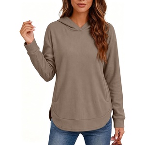image:imageANRABESS Hoodies for Women Comfy Casual Loose SweatshirtFall Long Sleeve Fleece Pullover Tunic Tops for Work amp DailyLight Coffee
