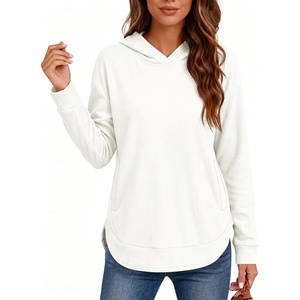 image:imageANRABESS Hoodies for Women Comfy Casual Loose SweatshirtFall Long Sleeve Fleece Pullover Tunic Tops for Work amp DailyWhite