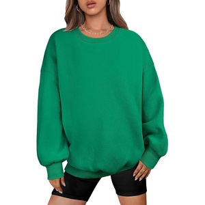 image:imageANRABESS Oversized Sweatshirt for Women Crewneck Y2K Hoodies Fleece Casual Comfy Pullover Top Fall Outfits Clothes 2026Grass