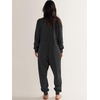 image:imageANRABESS Jumpsuits for Women 2026 Fall Long Sleeve Casual Loose Fit Romper Lounge One Piece Pajamas Outfits JumperBlack