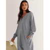 image:imageANRABESS Jumpsuits for Women 2026 Fall Long Sleeve Casual Loose Fit Romper Lounge One Piece Pajamas Outfits JumperGrey